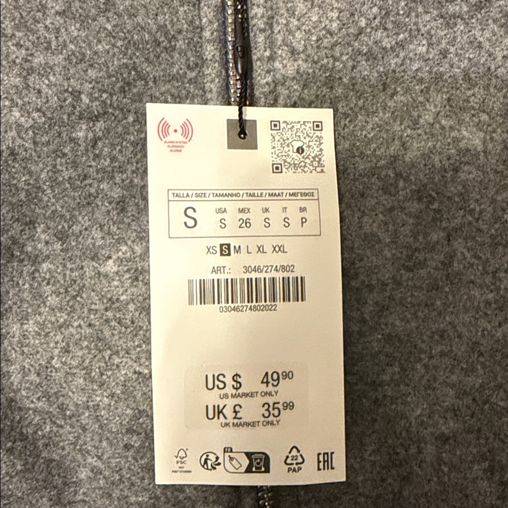 Zara Soft Bomber Jacket - Picture 9 of 9